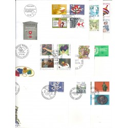 1986 SVIZZERA BUSTE FDC...