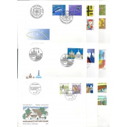 1991 SVIZZERA BUSTE FDC...