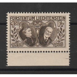 1928 LIECHTENSTEIN 70 PRINCIPE GIOVANNI II - UNIF N 87 - 1 VAL MNH MF56837