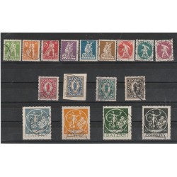 1920 BAYERN - BAVIERA SOGGETTI VARI 17 VAL USATI MF56860