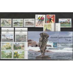 1997 ALAND ANNATA COMPLETA 13 V + 1 BF MNH MF56920
