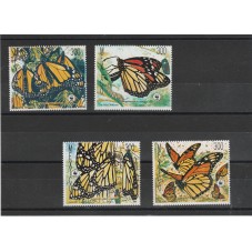 MEXICO 1988 FAUNA FARFALLE...