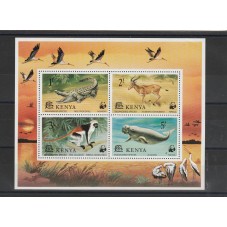 KENYA 1977 FAUNA WWF...