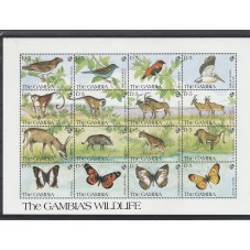 GAMBIA 1991 FAUNA ANIMALI...