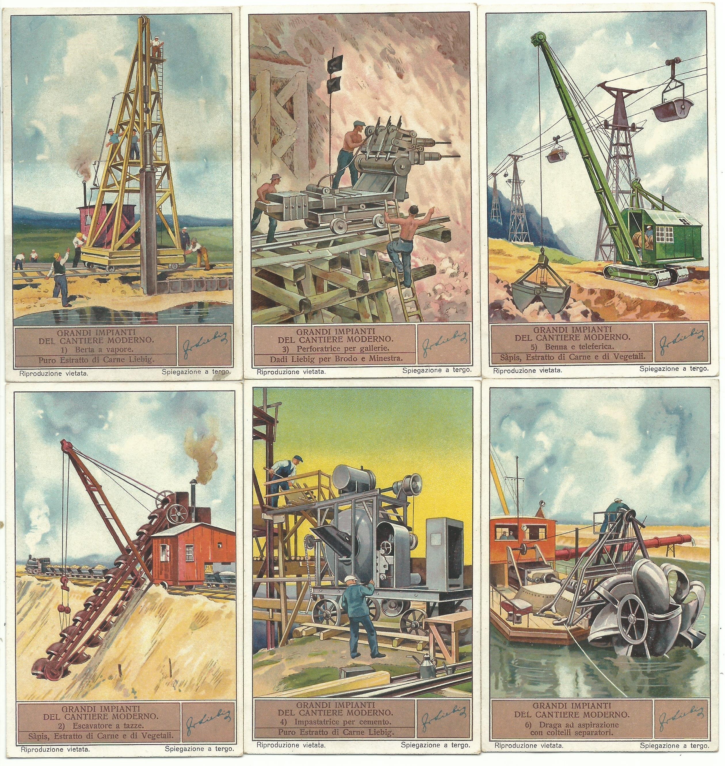 S 1379 / LIEBIG / GRANDI IMPIANTI DEL CANTIERE MODERNO (ITA) MF45742 - Foto 1 di 1