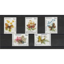 1984 MONACO FAUNA FARFALLE...