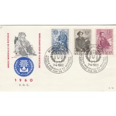 FDC BELGIO ANNO RIFUGIATO...