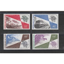 TCHAD 1974 UPU TRASPORTI 4...