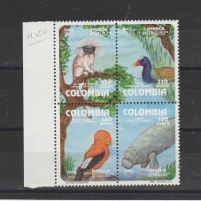 COLOMBIA 1993 FAUNA...