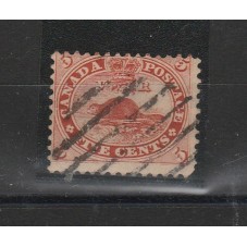 CANADA 1859-64 CASTORO 1...