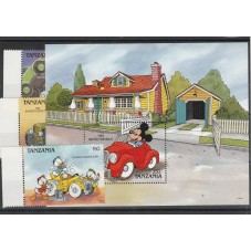 TANZANIA 1990 DISNEY...