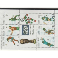 1982 CUBA SERIE CALCIO...