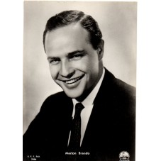 CARTOLINA D'EPOCA MARLON...