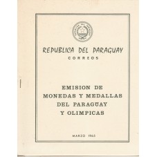 PARAGUAY 1965 OLIMPIADI...