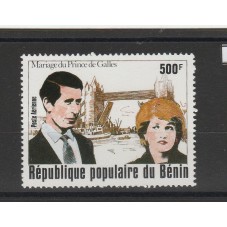 BENIN 1981 ROYAL WEDDING 1...