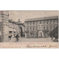 CARTOLINA MILANO PIAZZA...