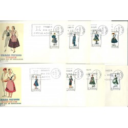 1968 - 69 SPAGNA FDC...