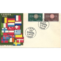 1960 SPAGNA ESPANA FDC...