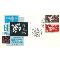 1961 SPAGNA ESPANA FDC...