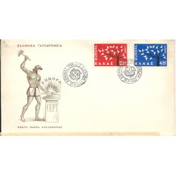 1962 GRECIA GREECE FDC...