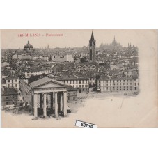 CARTOLINA MILANO PANORAMA...