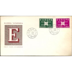 1963 GRECIA GREECE FDC...