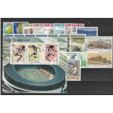 1988 SAN MARINO ANNATA...