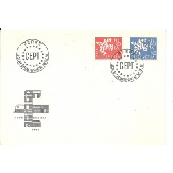 1961 SVIZZERA HELVETIA FDC...
