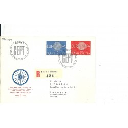 1960 SVIZZERA HELVETIA FDC...
