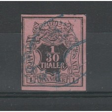 HANNOVER 1851-55 STEMMA E...