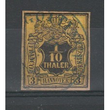 HANNOVER 1851-55 STEMMA E...