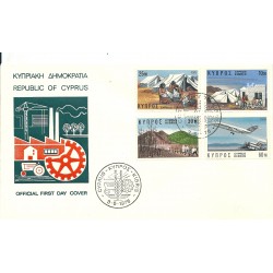 1976 CIPRO - KIBRIS FDC...