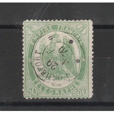 1868 FRANCIA FRANCOBOLLI...
