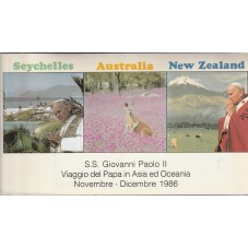 1986 FDC VATICANO VATICAN...