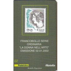 2002 TESSERA FILATELICA...