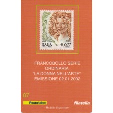 2002 TESSERA FILATELICA...