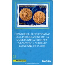 2002 TESSERA FILATELICA...