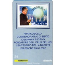 2002 TESSERA FILATELICA...