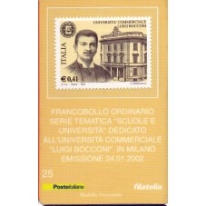 2002 TESSERA FILATELICA...