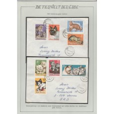 1965 ROMANIA FAUNA GATTI...