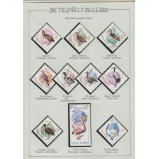 1965 ROMANIA FAUNA UCCELLI...