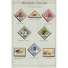 1965 ROMANIA FAUNA CANI 8...