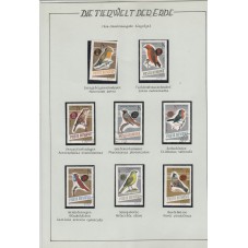 1966 ROMANIA FAUNA UCCELLI...