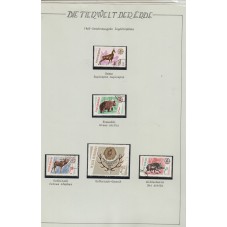 1965 ROMANIA FAUNA ANIMALI...