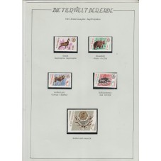 1965 ROMANIA FAUNA ANIMALI...