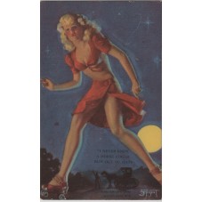 PIN UP MUTOSCOPE CARD - I...