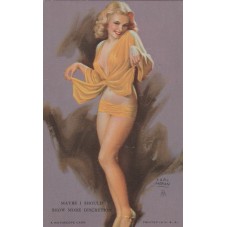 PIN UP MUTOSCOPE CARD -...