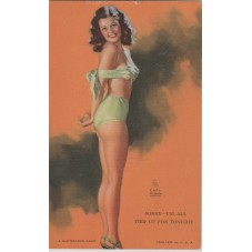 PIN UP MUTOSCOPE CARD -...