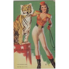 PIN UP MUTOSCOPE CARD -...