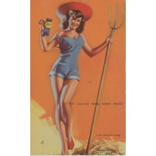 PIN UP MUTOSCOPE CARD - MY...